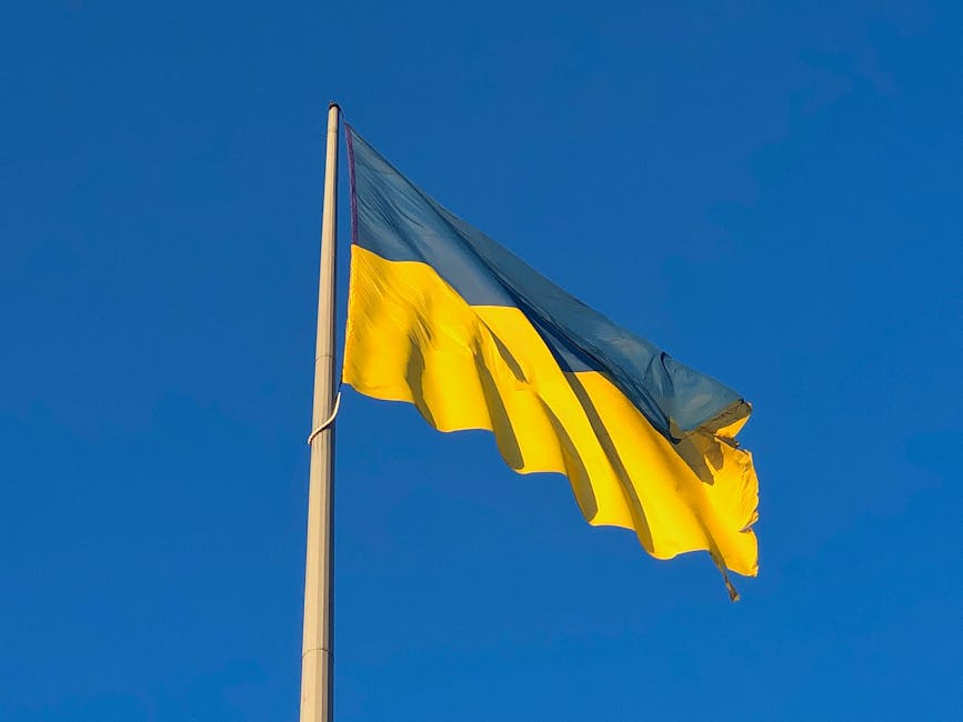 Ukraine EU flag geopolitics Zelenskyy