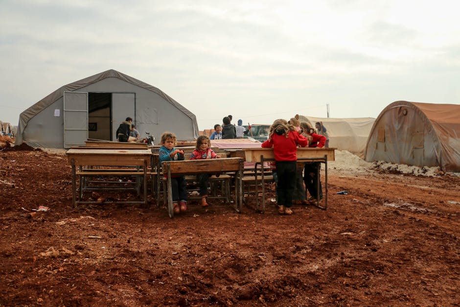Is Technology — Is Technology a Lifeline or a Distraction in Refugee Camps? (photo)
