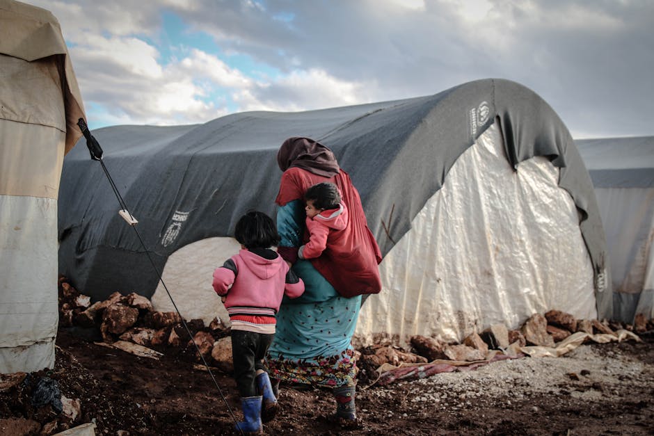 Is Technology — Is Technology a Lifeline or a Distraction in Refugee Camps? (photo)