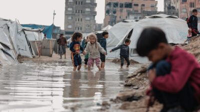 Gaza — Gaza's children left unprotected as Israel forces aid groups out. (featured)