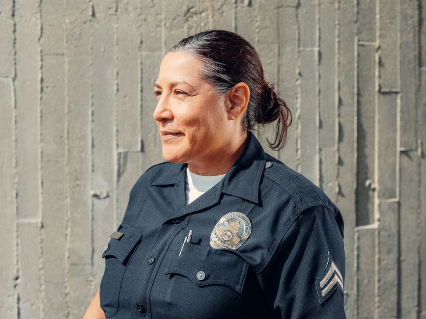police respect — Casual Disdain in Uniform (featured)