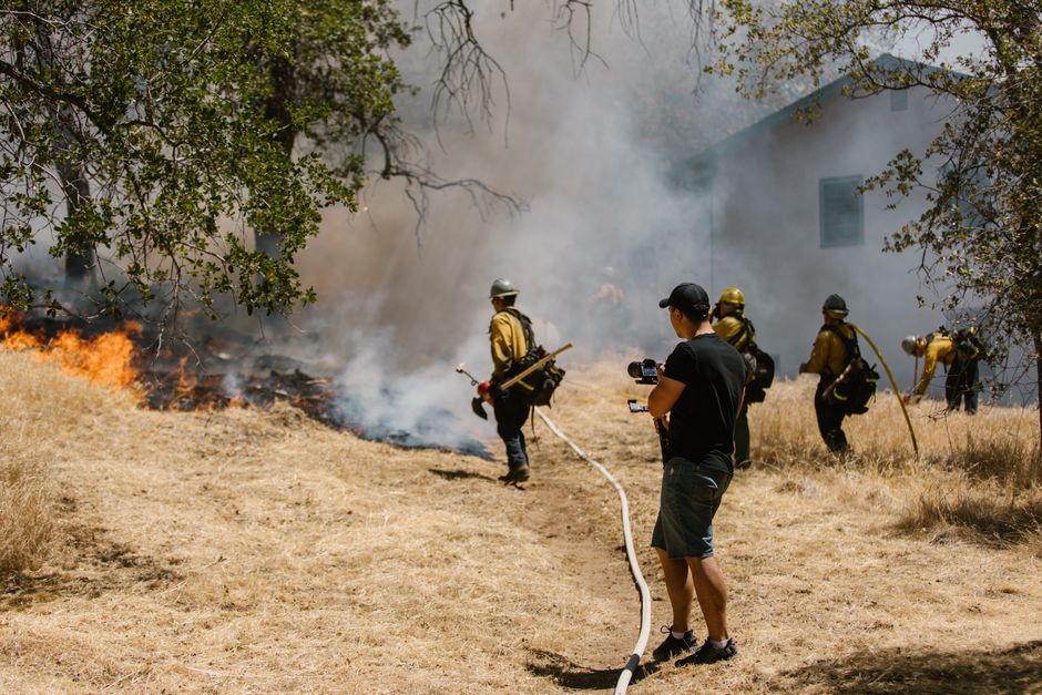 Utah wildfire — Critical wildfire rages across southern Utah (photo)