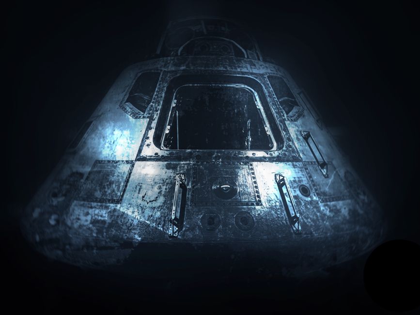 space exploration — NASA's "Flying Saucer" Arrives at Kennedy Space Center (photo)