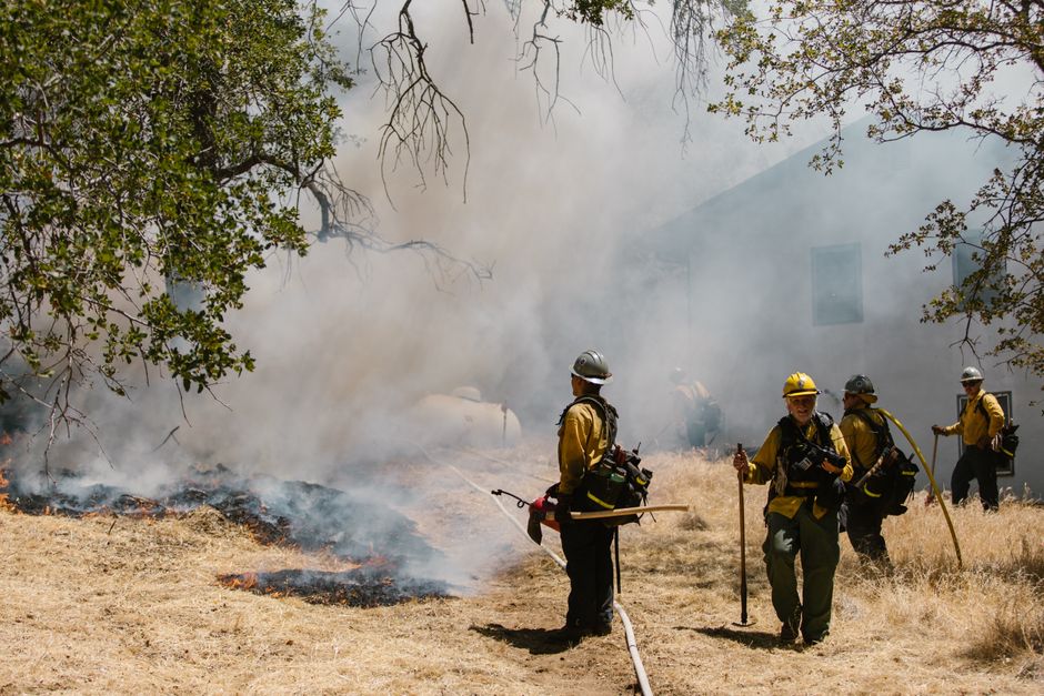 Utah wildfire — Critical wildfire rages across southern Utah (photo)