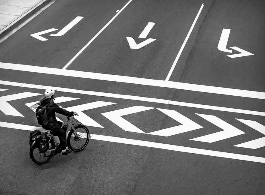 bike lanes — Minister Dreeshen's mixed message on bike lane policy: listening, but (photo)